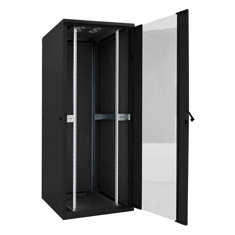 LogiLink Professional 19" armoire réseau, 22 HE, gris clair, 800×800×1144 mm