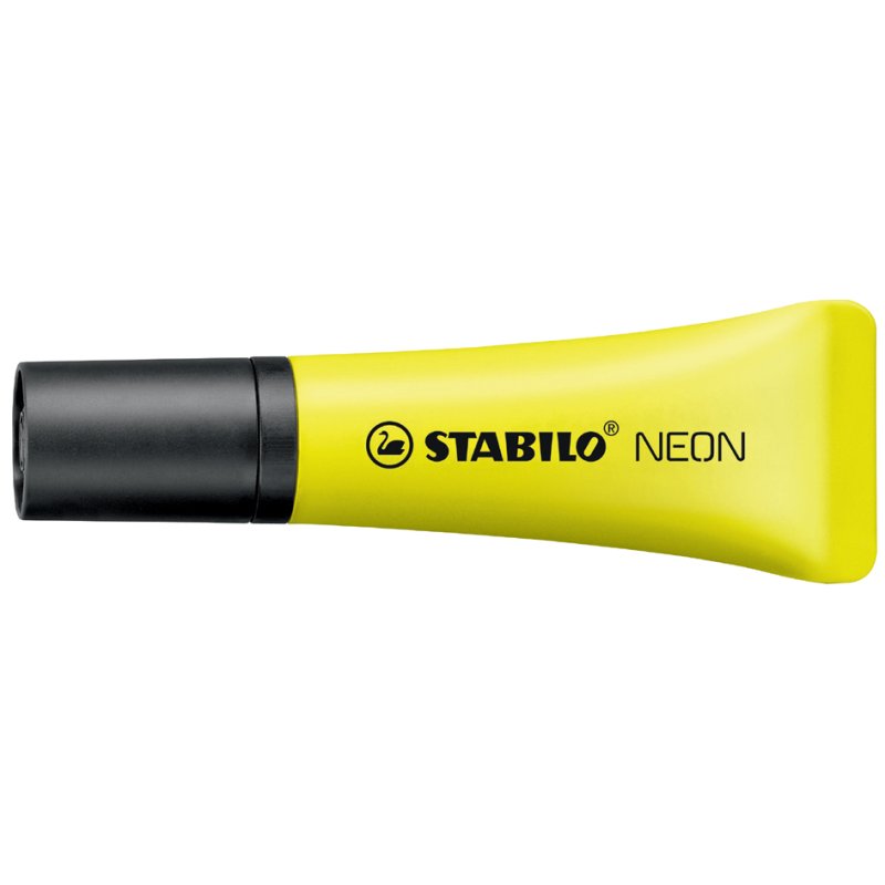 STABILO surligneur NEON, vert, pointe biseautée 2,0-5,0 mm