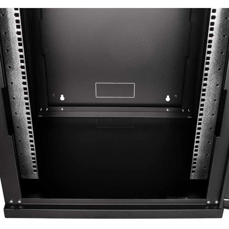 LogiLink Armoire murale professionnelle 19 pouces, 21 HE, noir, 600×560×1022 mm