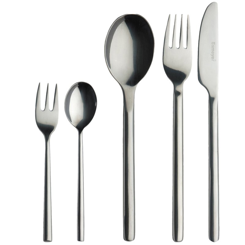 Esmeyer cuillères à menu SILKE, acier inoxydable 18/0, 19,8 cm, 12 pièces
