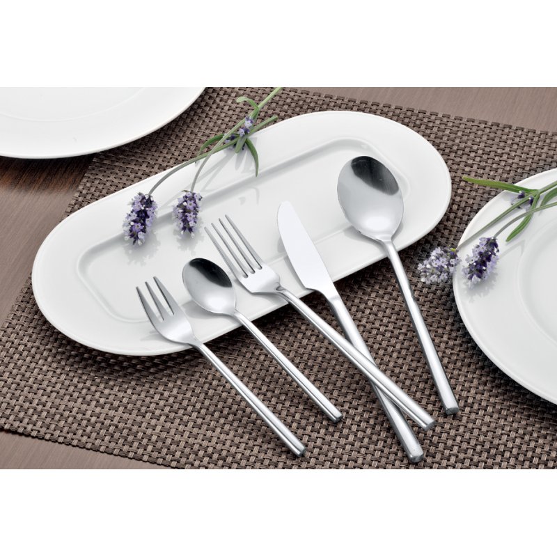 Esmeyer couverts de table Silke 24 pièces, acier inoxydable 18/0, poli