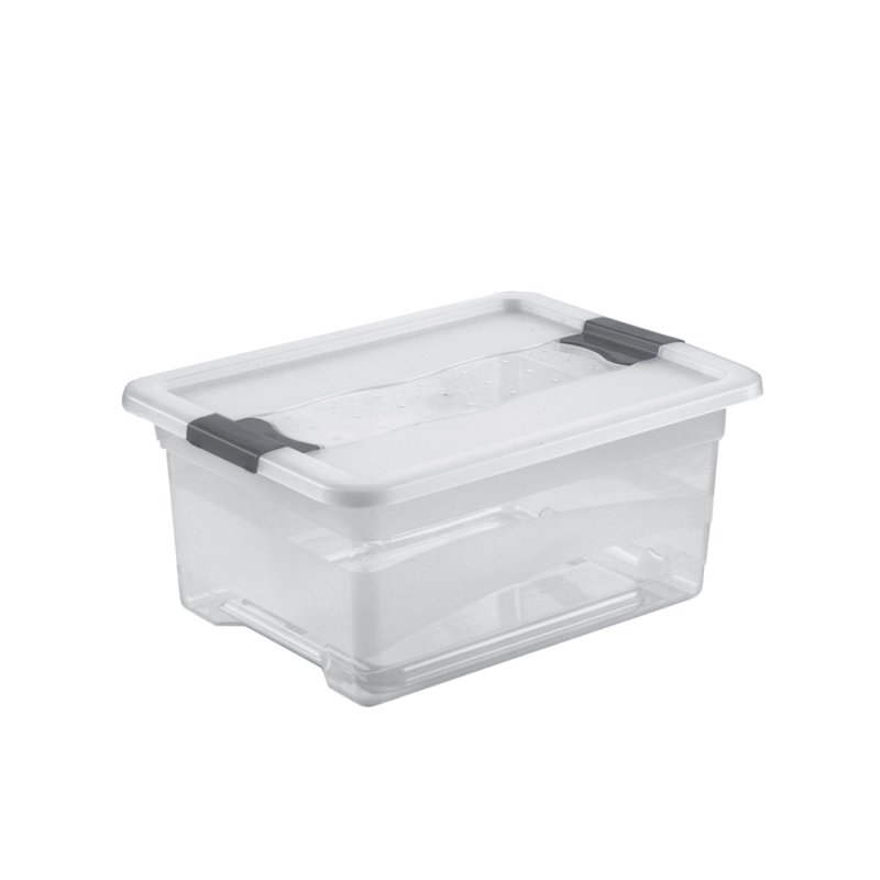 keeeper boîte de rangement Cornelia, 12 litres, transparent, 395×295×175 mm