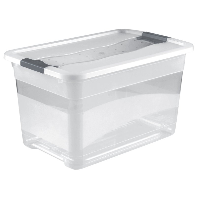 keeeper boîte de rangement Cornelia, 12 litres, transparent, 395×295×175 mm