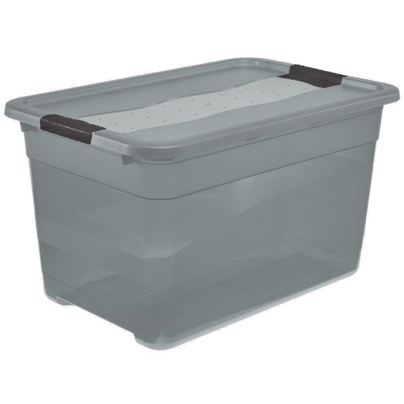 keeeper boîte de rangement Cornelia, 12 litres, transparent, 395×295×175 mm