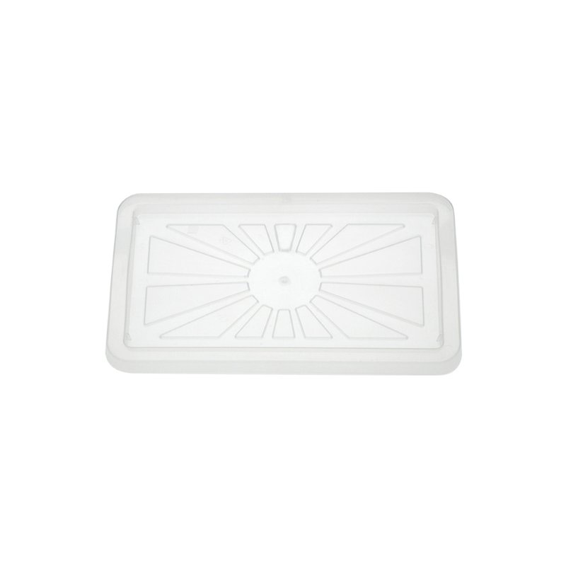 keeeper couvercle Franziska boîte de rangement multi-usages, gris cristal, 430×350 mm