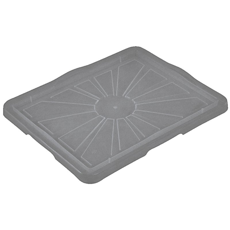 keeeper couvercle Franziska boîte de rangement multi-usages, gris cristal, 430×350 mm
