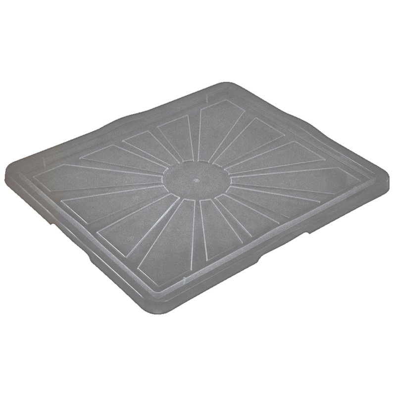 keeeper boîte de rangement Franz, 44 litres, gris cristal, 52×43×26 cm