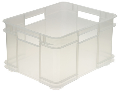keeeper opbergdoos XL bruno, 28 liter, grijs, 43×35×24 cm