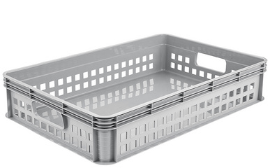 keeeper opbergmand robert, 22 liter, noordse grijstint, 600×400×120 mm