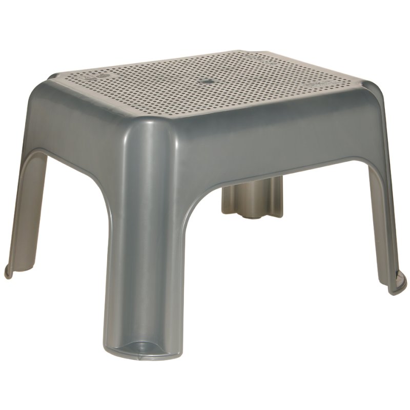keeeper marche-pied Tim, gris argenté, capacité de charge 150 kg