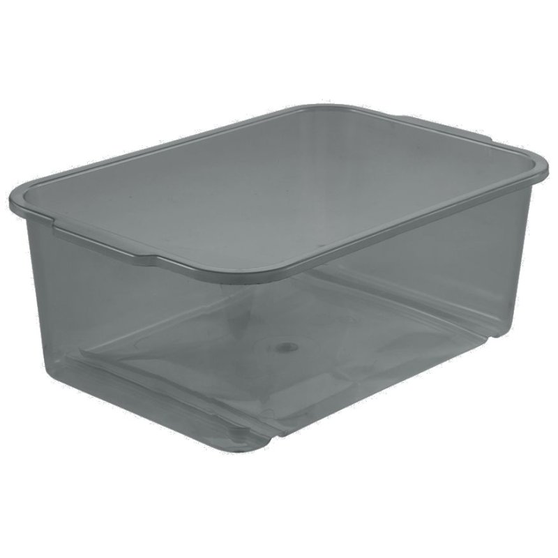 keeeper boîte de rangement Wilma, naturel transparent, 250×170×100 mm, PP