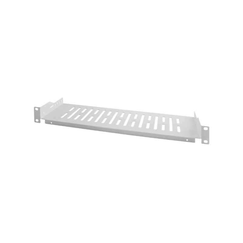 LogiLink Professional 19" étagère, 1 HE, noir, 300 mm profondeur