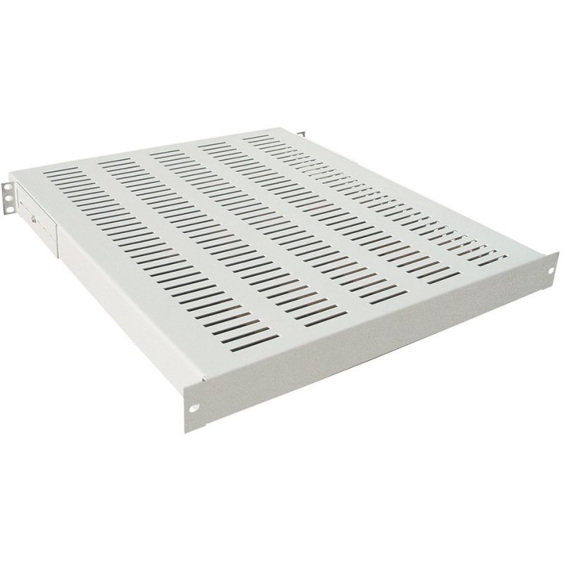 LogiLink Professional Rail lourd 19", 1 U, 400 mm, noir