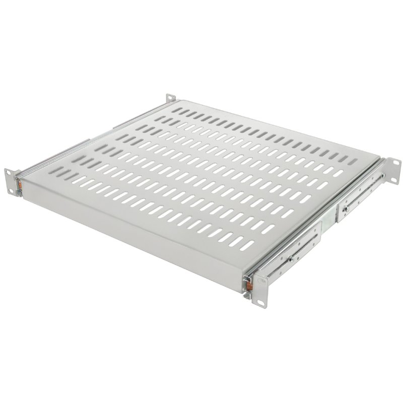 LogiLink Professional Étagère 19" universelle, 1 HE, extractible, 1000 mm