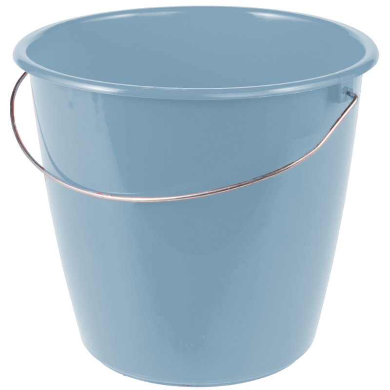 keeeper seau de nettoyage erik, rond, gris nordique, 5 litres