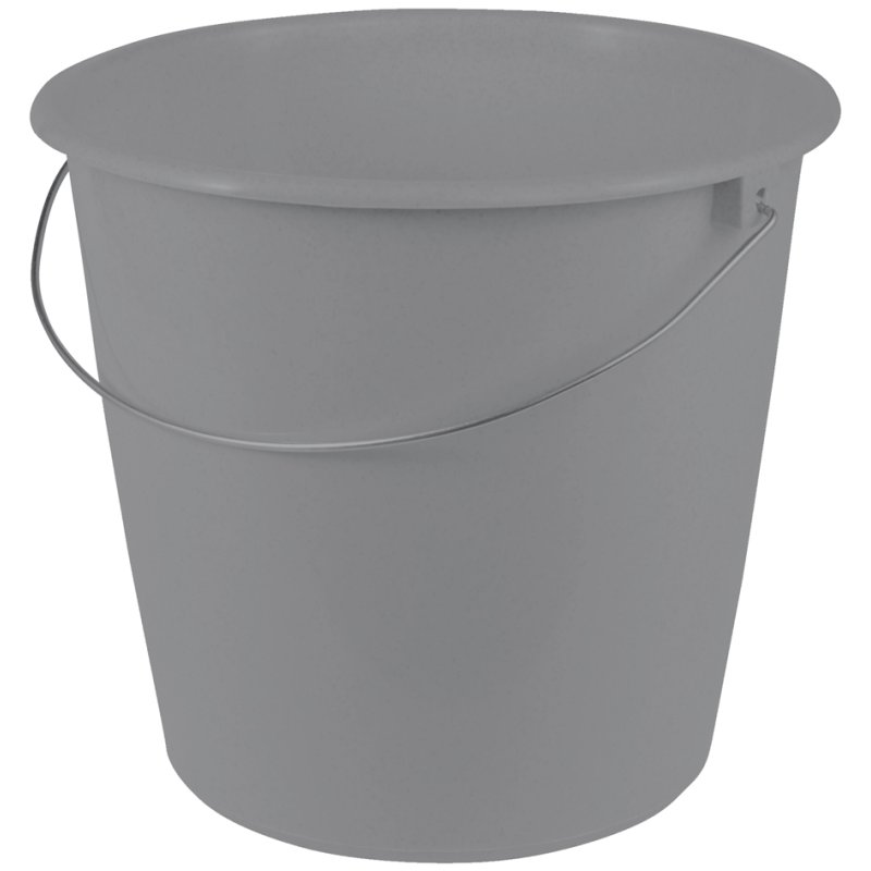 keeeper seau de nettoyage Erik, rond, gris nordique, 10 litres