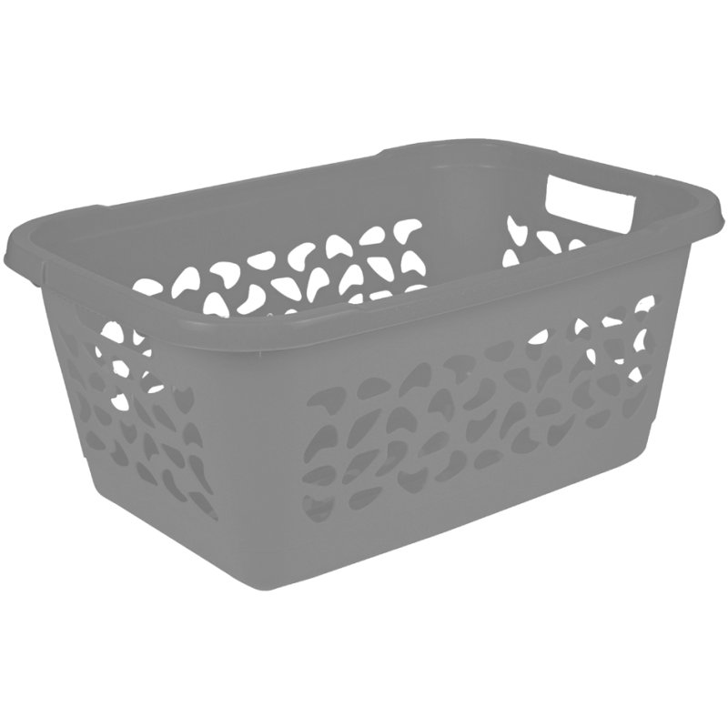 keeeper panier à linge Jost, gris nordique, 52 litres, 650×440×280 mm