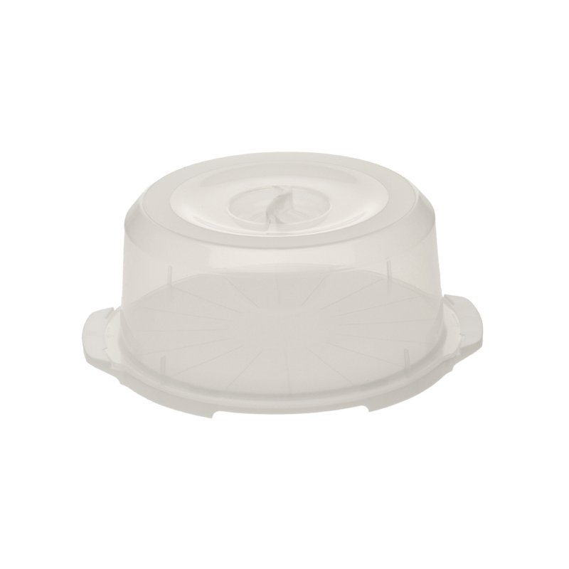 keeeper boîte de rangement pour gâteaux Fabrizio, blanc, hermétique, ø 370 × 150 mm