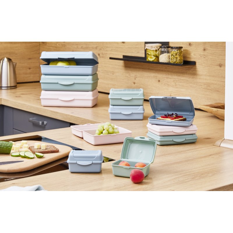 keeeper boîte à pain Luca, couvercle cliquable mini, vert nordique