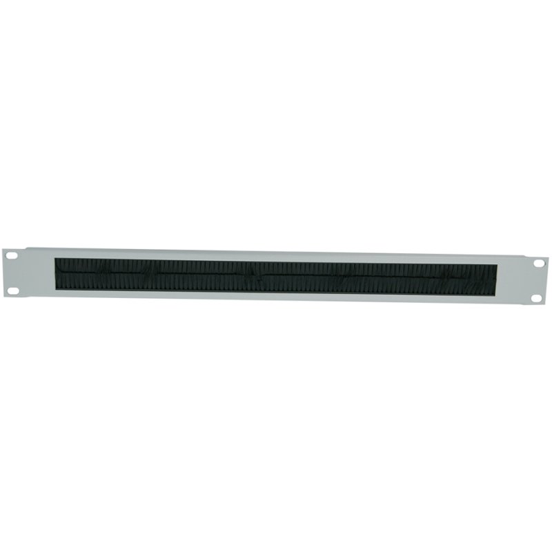 LogiLink Professional panneau de gestion câbles 19 pouces, 1 U, gris clair