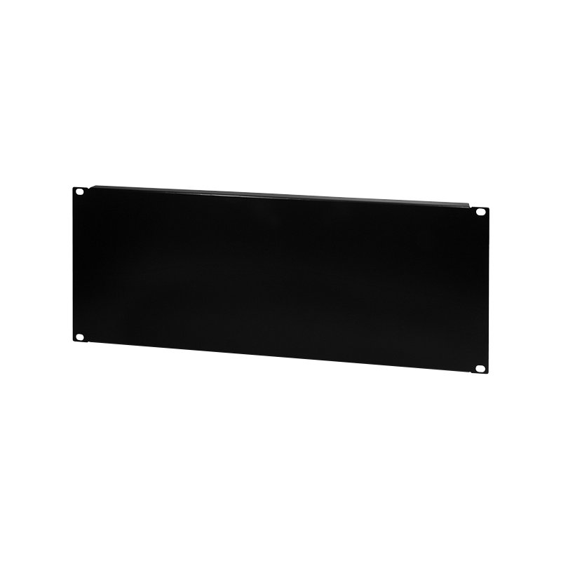 LogiLink Professional panneau aveugle 19", 1 HE, noir, tôle acier 1,2 mm