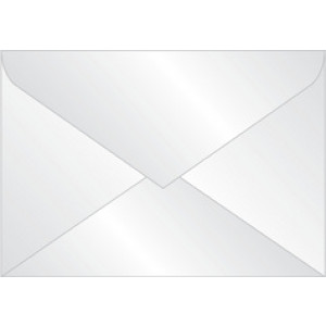 sigel enveloppen C6, transparant, gumstrip, 100 g/m², 25 stuks