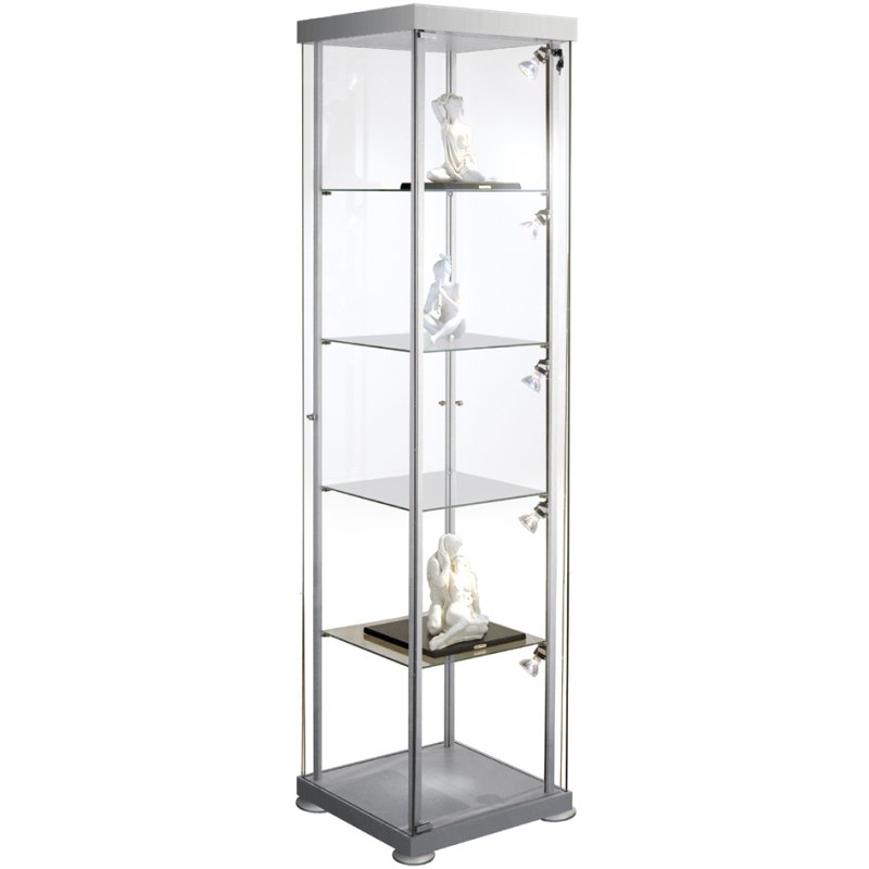 Kerkmann roues pour vitrine expoline, avec freins, 4 pièces
