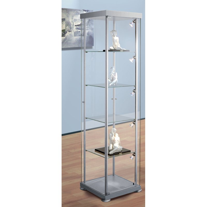 Kerkmann roues pour vitrine expoline, avec freins, 4 pièces
