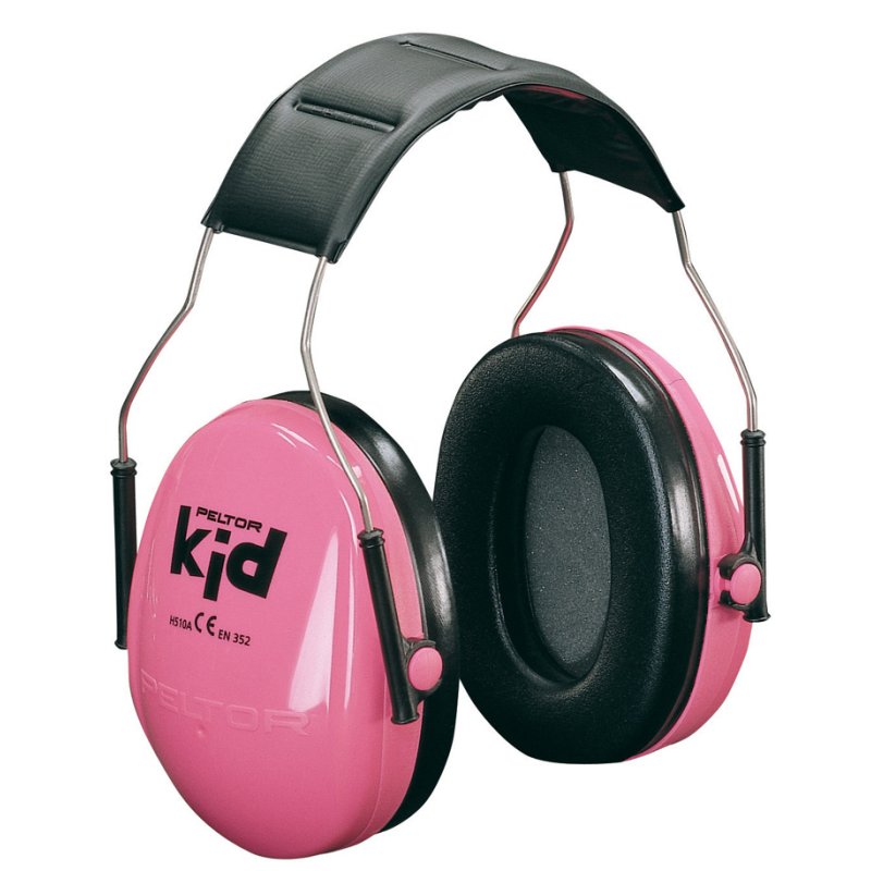 3M Peltor gehoorbescherming H510, kinderen, neongroen/zwart
