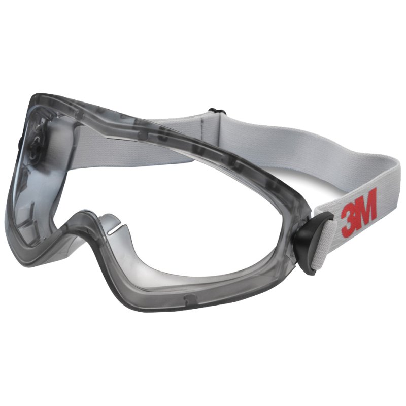 3M ruimzichtbril 2890SC, heldere glazen, polycarbonaat, UV-bescherming