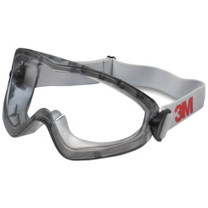 3M ruimzichtbril 2890SC, heldere glazen, polycarbonaat, UV-bescherming