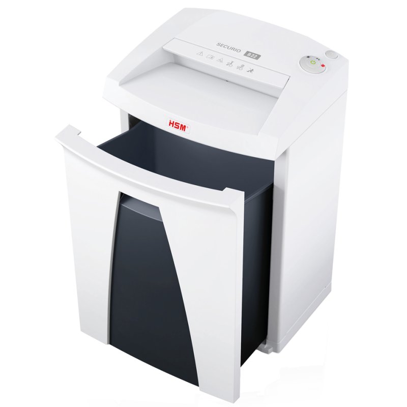 HSM SECURIO B22 papiervernietiger, strokensnit 3,9 mm, 13-15 vel, 33 L