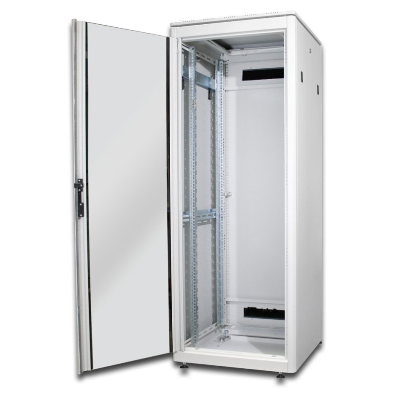 DIGITUS armoire réseau Série Unique, 42 HE, gris clair, 600×1000×2053 mm