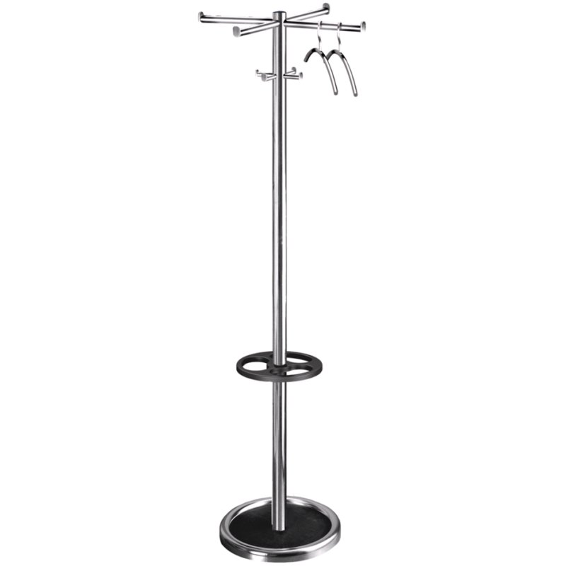 Kerkmann kapstok Roma, 4-armig, verchroomd, 170 cm