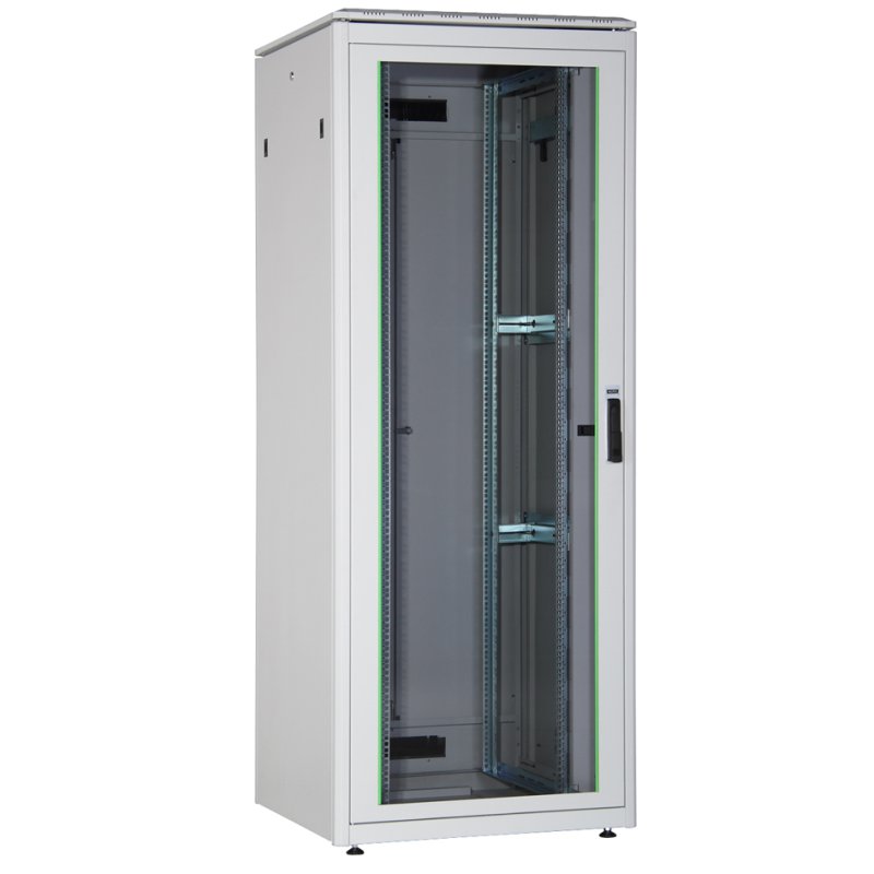 DIGITUS Armoire réseau 19 pouces Série Unique, 32 U, gris clair, 800×800×1609 mm