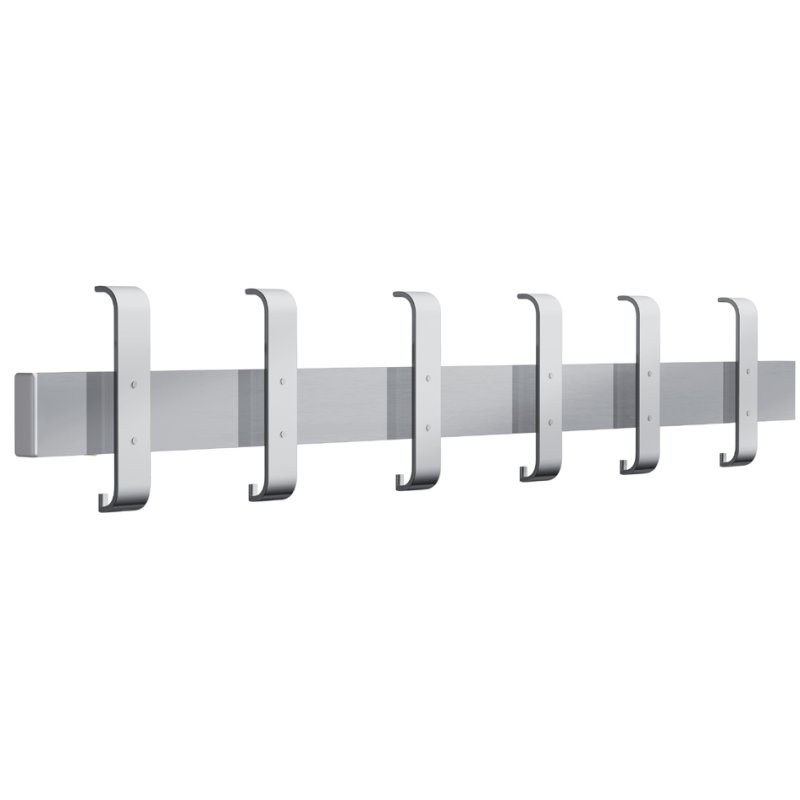 Kerkmann Veiligheidskapstok Arosa, aluzilver, 950 x 80 x 190 mm