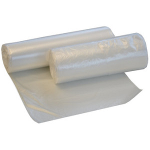 dm-folien afvalzakken, transparant, 60 liter