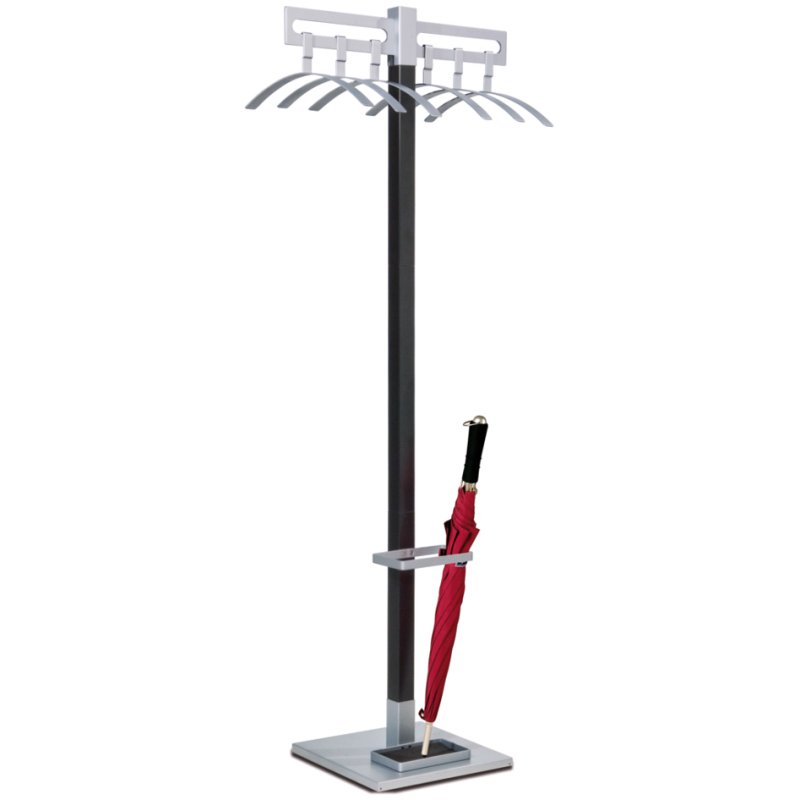Kerkmann support parapluie Montana, avec bac de récupération, alusilver, 200 × 120 mm