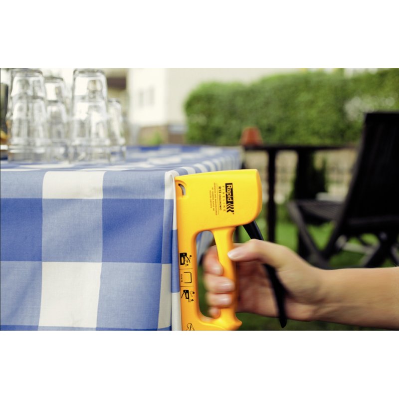 Rapid handtacker R13, geel, 156 nietjes magazijn