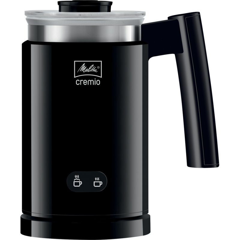 Melitta Cremio II milk frother, black, 100-250 ml