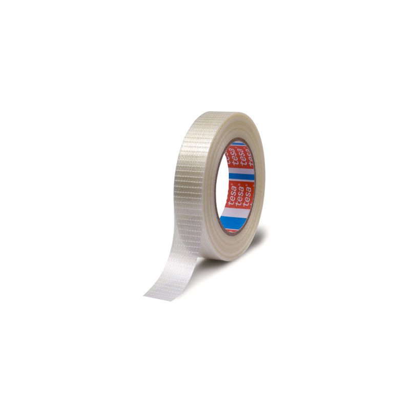 tesa tesapack kruisfilament verpakkingstape 4591, 50 mm × 50 m, 18 rollen