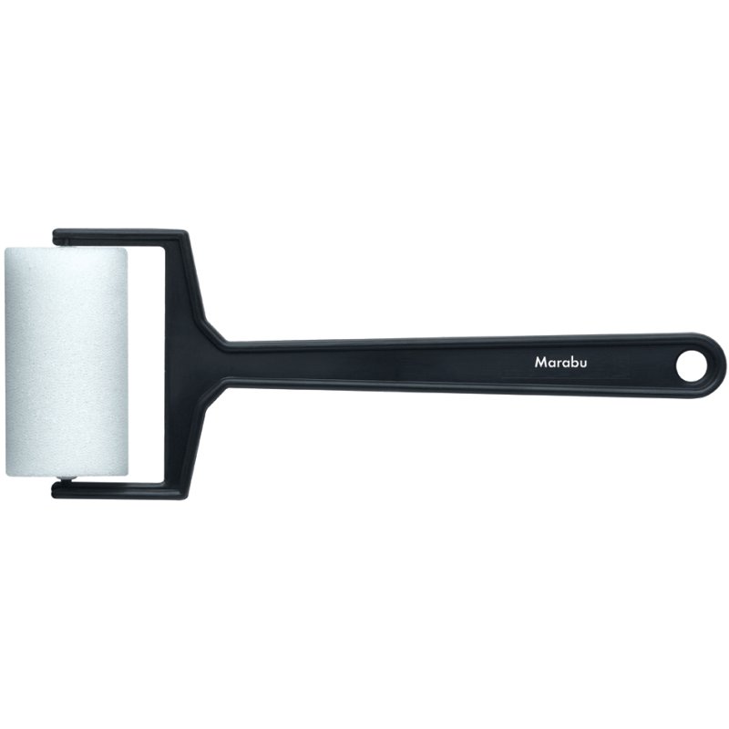 Marabu schuimroller, zwart handvat, 60 mm, fijnporig schuim