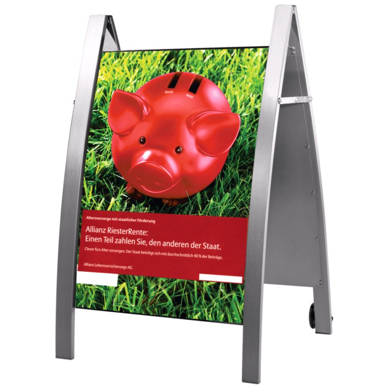 Kerkmann film de remplacement panneau de présentation Boston, A1, compatible avec pied d'affiche 6897/6898