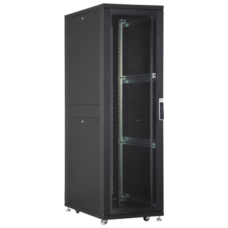 DIGITUS 19" serverkast Unique Serie, 26 HE, zwart, 600×1000×1400 mm