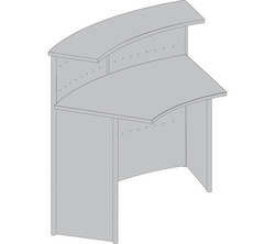 kerkmann postertas A1, transparant, kristalglas-optiek, 594×840 mm
