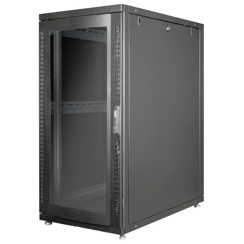 DIGITUS serverschrank 19" Unique Serie, 26 HE, zwart, 600×1000×1400 mm