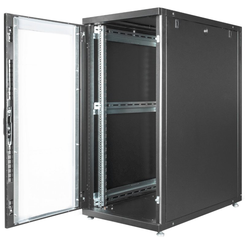 DIGITUS armoire serveur 19" Série Unique, 26 U, noir, 600×1000×1400 mm