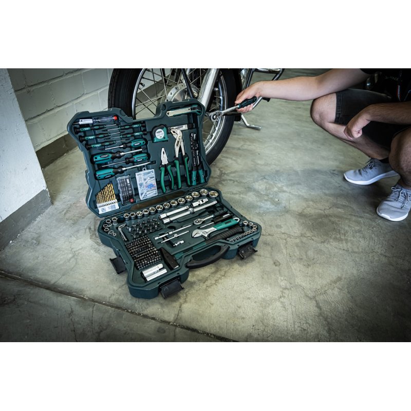 BRÜDER MANNESMANN GREEN LINE coffret d'outils, 303 pièces