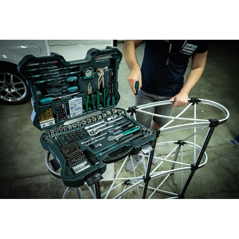 BRÜDER MANNESMANN GREEN LINE coffret d'outils, 303 pièces