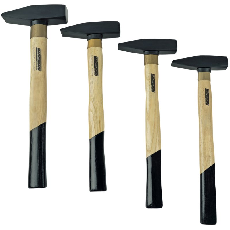 MANNESMANN locksmith's hammer, DIN 1041, ash wood handle